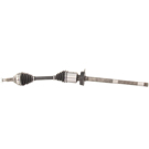 2012 Lincoln MKS Drive Axle Front 1