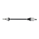 2017 Lincoln Continental Drive Axle Rear 1