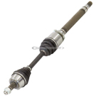 BuyAutoParts Jeep Drive Axle Front 90-06345N