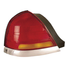 2000 Ford Crown Victoria Tail Light Assembly Pair 3