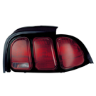 1996 Ford Mustang Tail Light Assembly Pair 2