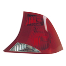 2000 Ford Focus Tail Light Assembly Pair 2