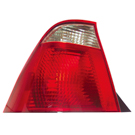 2005 Ford Focus Tail Light Assembly Pair 2