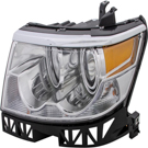 2006 Lincoln Zephyr Headlight Assembly Pair 2