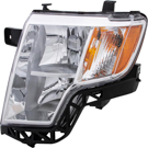 2009 Ford Edge Headlight Assembly 1