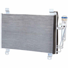 2017 Mazda CX-3 A/C Condenser 1