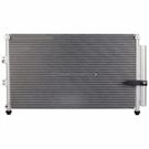 2007 Honda Civic A/C Condenser 1