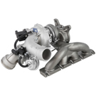 2009 Volkswagen Jetta Turbocharger and Installation Accessory Kit 2