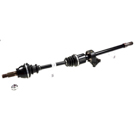 2004 Mini Cooper Drive Axle Front 1