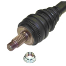 2012 Bmw 128i Drive Axle Rear 3