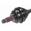 2000 Bmw X5 Drive Axle Front 3