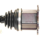2007 Audi A4 Drive Axle Front 2