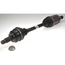2007 Bmw X3 Drive Axle Front 1