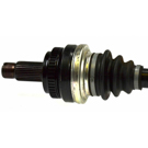 2009 Bmw X3 Drive Axle Rear 2