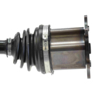 2012 Audi A3 Drive Axle Front 3