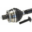 2005 Audi A4 Quattro Drive Axle Front 3