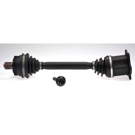 2009 Audi A4 Quattro Drive Axle Front 1