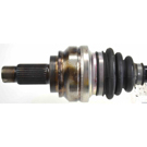 2006 Bmw 525 Drive Axle Rear 2