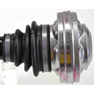 2012 Bmw X6 Drive Axle Rear 3