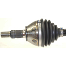 2007 Saab 9-3 Drive Axle Front 2