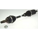 2007 Bmw 525 Drive Axle Front 1