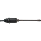 2007 Bmw 525 Drive Axle Front 4