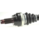 2012 Bmw 640i Drive Axle Rear 2