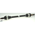 2012 Bmw 640i Drive Axle Rear 1