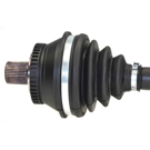 2004 Audi Allroad Quattro Drive Axle Front 2