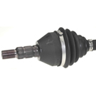 2007 Saab 9-3 Drive Axle Front 2