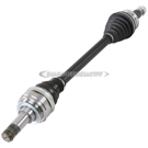 2012 Chevrolet Camaro Drive Axle Rear 2