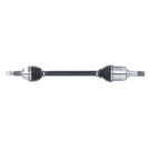 2017 Chevrolet Caprice Drive Axle Rear 1