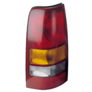 2000 Gmc Sierra 2500 Tail Light Assembly Pair 2