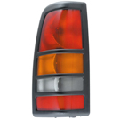 2003 Chevrolet Silverado 3500 Tail Light Assembly Pair 2