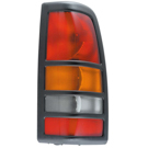 2003 Chevrolet Silverado 3500 Tail Light Assembly Pair 3