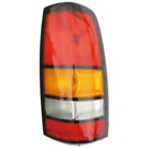 2004 Gmc Sierra 2500 Tail Light Assembly Pair 3