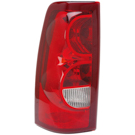 2003 Chevrolet Silverado 2500 Tail Light Assembly Pair 3