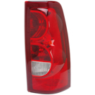 2003 Chevrolet Silverado 2500 Tail Light Assembly Pair 2
