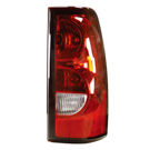 2004 Chevrolet Silverado 2500 Tail Light Assembly Pair 2