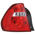 2004 Chevrolet Malibu Tail Light Assembly Pair 3