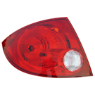 2007 Chevrolet Cobalt Tail Light Assembly Pair 3