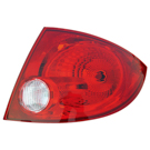 2007 Chevrolet Cobalt Tail Light Assembly Pair 2