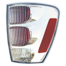 2008 Chevrolet Equinox Tail Light Assembly Pair 3