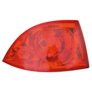 2011 Buick Lucerne Tail Light Assembly Pair 3