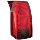 2004 Cadillac CTS Tail Light Assembly Pair 2