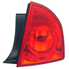 2012 Chevrolet Malibu Tail Light Assembly Pair 2
