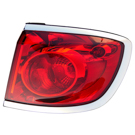 2012 Buick Enclave Tail Light Assembly Pair 2