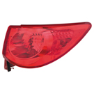 2012 Chevrolet Traverse Tail Light Assembly Pair 2