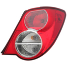 2012 Chevrolet Sonic Tail Light Assembly 1