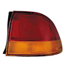 1998 Honda Civic Tail Light Assembly Pair 2